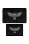 Cute Printed 2-Piece Bath Mat Set - Non-Slip Base, Machine Washable, 50x80cm and 40x60cm