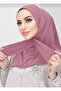 Snap Fastener وشاح جاهز Hijab Gülkurusuu - 3