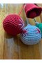Christmas Figure Balls and Santa Claus Set of 5 Ornaments - 5