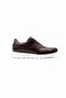 Men's Brown Genuine Leather Sneaker Shoes