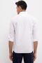 Men's White Long Sleeve Shirt - 3
