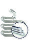 Trousers Tie Shawl Scarf Hanger 5 Layers Metal Inside the Cabinet - 1 Piece - 5