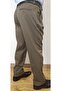 Men's Taba Gabardine Lycra Regular Fit Linen Trousers - 3