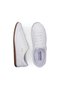 White Women's Genuine Leather Casual Sneaker Shoes V6 - 8
