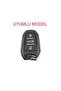 2 Silicone Key Protector Cases Compatible with Opel Grandland X, Red and Black Colors - 2