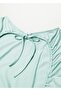 Women's Green Open Back Bodysuit - 7