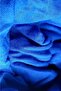 Blue Combed Cotton Double Elastic Sheet - 4