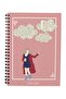 Gift - N083 A5 Design Spiral Notebook - Book&coffee