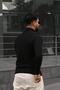 Turtleneck Knitwear - Turtleneck Sweater Black - 3