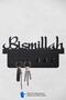 Bismillah Metal Wall Keychain, Bismillah Key Hanger, Key Hanger