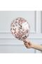 Transparent Balloon Set with Rose Gold Confetti : 12" Balloon 10 Pieces - 1 Pack Balloon Confetti (Pack) - 2
