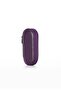 Genuine Leather Plum Zippered Home Car Keychain - 5