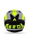 Valor Wıngs Yellow Matt Kask - 3