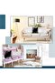 4 Piece 30x50 White Plush And 43x43 Black Sequined Throw Pillow Case - 5
