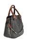 Atabey Bag Three Compartment Hand & Shoulder Bag with Chain Accessories - 3