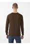 Crew Neck Mustard Men's Sweater Hagen - 4