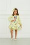 Girl's Princess Yellow Lol Character Birthday Dress