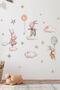 ملصق حائط لغرفة الأطفال من Imagination World-Rabbits