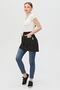 Cafe, Barista, Hairdresser, Bartender, Florist, Kitchen Apron, Stain Resistant, Half Short Apron - 3