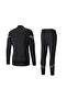 Teamfinal Training Tracksuit Set657378 Black Black - 2