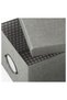 Kvarnvık, Box with Lid, 25x35x20 Cm, Gray - 2