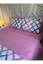 Double Light Pink Colored Elastic Sheet - 2