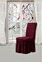 Bashtugh Chair Cover Wrapped Skirt Elastic Washable Standard Chair Cover 6 Pieces, - 2