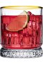 Elysia Soft Drink Glass 355 Cc Gold Gold Gilded Glass 6 Pieces