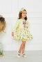 Girl's Princess Yellow Lol Character Birthday Dress - 4
