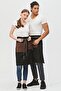 Waiter, Barista, Cafe, Bartender, Florist, Kitchen Aprons, Stain Resistant, Men, Women, Long Half Apron - 5