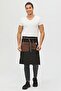 Waiter, Barista, Cafe, Bartender, Florist, Kitchen Aprons, Stain Resistant, Men, Women, Long Half Apron - 7