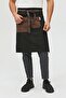 Waiter, Barista, Cafe, Bartender, Florist, Kitchen Aprons, Stain Resistant, Men, Women, Long Half Apron - 8