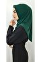 نموذج عملي جاهز للأوشحة باللون الأخضر الزمردي - 3