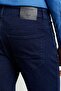 Men's Indigo Slim Fit Slim Fit Magic Denim Flexible Jeans Trousers - 6