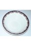 1 Porcelain Authentic Patterned Soup Bowl - 2