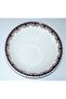 1 Porcelain Authentic Patterned Soup Bowl - 3