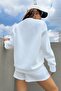 Unisex White Mountain Brooklyn Printed Crew Neck Sweatshirt - 3