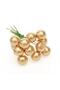 Mini Stringed Berry Ornament Gold 20 Pieces - 8