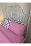 Double Light Pink Colored Elastic Sheet - 4