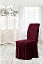Bashtugh Chair Cover Wrapped Skirt Elastic Washable Standard Chair Cover 6 Pieces,