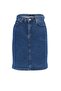 Mavi Yüksek Bel Mini Comfort/Esnek Denim Etek TWOSS20ET0241 - 5