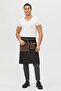 Waiter, Barista, Cafe, Bartender, Florist, Kitchen Aprons, Stain Resistant, Men, Women, Long Half Apron - 6