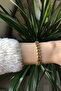 Diamond Pattern Chain Bracelet - 2