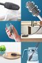 Silicone Baby Bottle Cleaning Brush - 360 Degree Rotary Function, Long Handle Milk Bottle Washing - 3