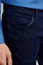 Men's Indigo Slim Fit Slim Fit Magic Denim Flexible Jeans Trousers - 4