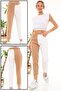 Double Color Block Boyfriend Jeans - 5