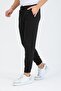 Men's Black Elastic Leg Tracksuit