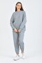 Women's Gray 3 Thread Tracksuit Set - 3