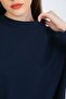 Women's Navy Blue 3 Thread Tracksuit Set - 8