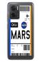 Xiaomi Redmi 10 5g Case 0.4mm Silicone Patterned Mars Airplane Ticket